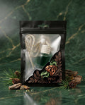 Pine car air freshener — 8 ml handmade hanging glass diffuser